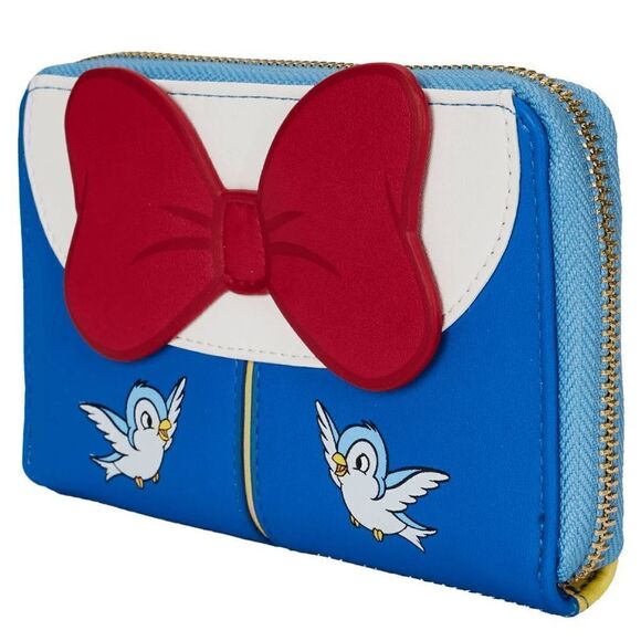 Loungefly Disney Snow White Cosplay Bow Zip-Around Wallet - Picture 2 of 4